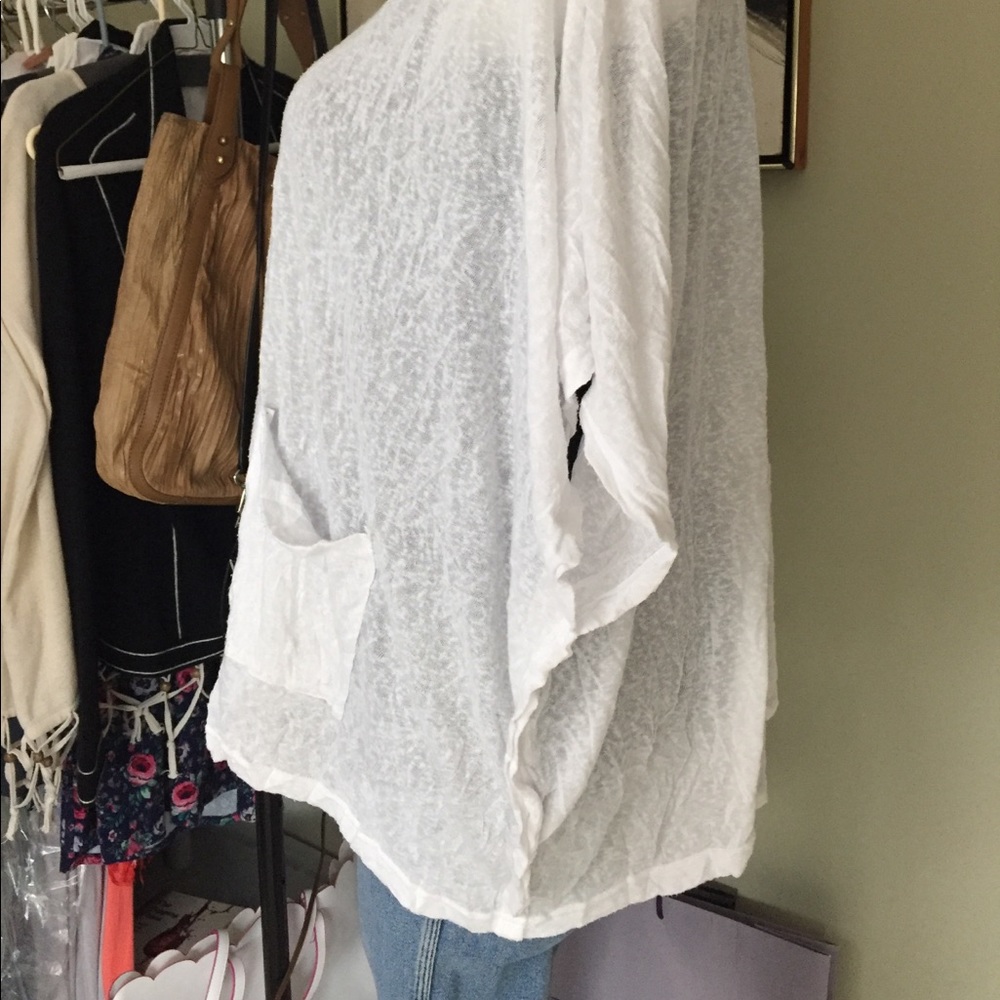 Pleats Collection Oversized Cardigan/Tunic, OS - Picture 5 of 6